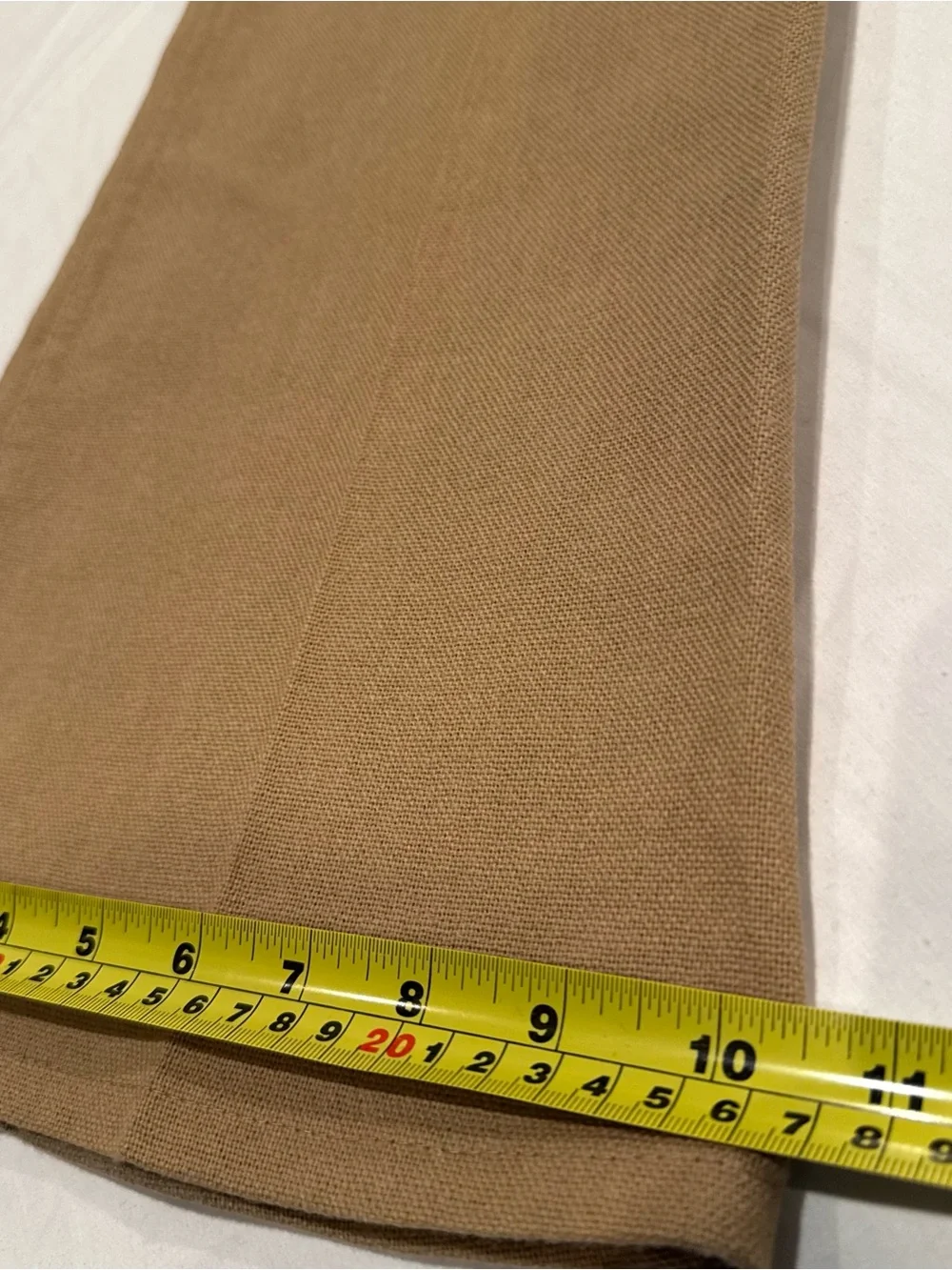 Vintage Levis 1980's 38 Beige Tan Boot Cut Leg khaki Sta-Prest Black & Gold Tag